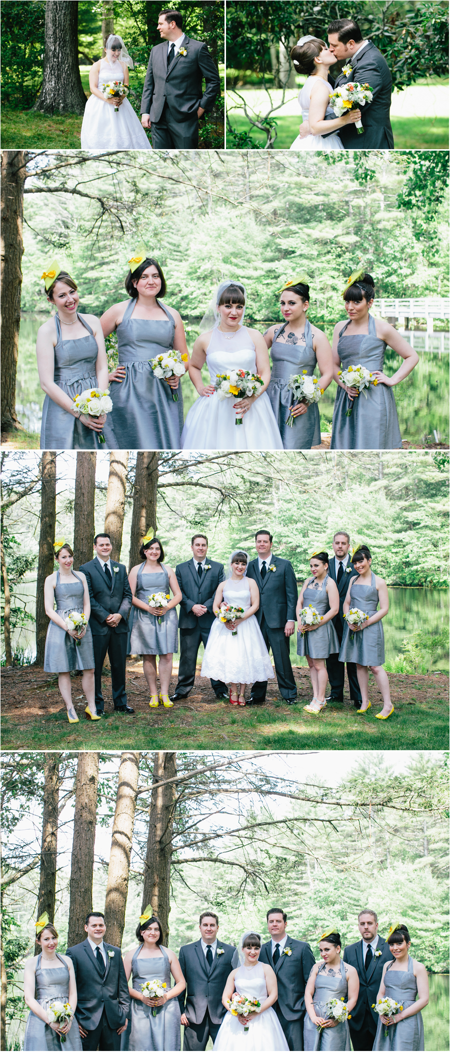 Wedding Party Photos Whispering Pines Laura & Brian   Whispering Pines Wedding Photographer